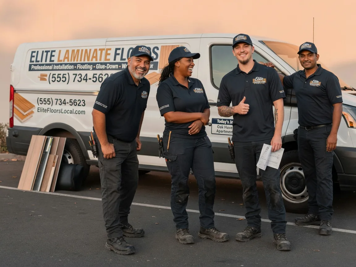 Laminate flooring installation company in Harris, IA